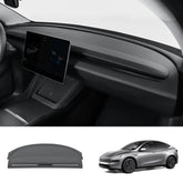 Full-Cover Silicone Dashboard Protector for Tesla Model Y Juniper 2025+